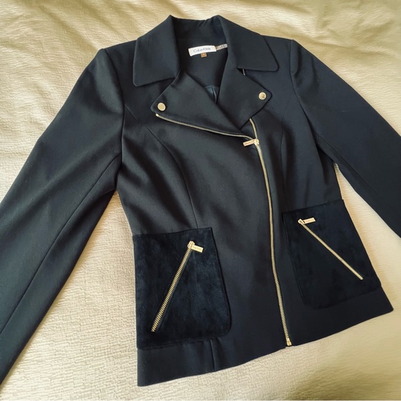 Calvin Klein women’s blazer jacket size 2 - Picture 3 of 5